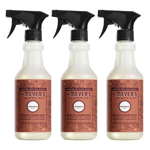 Mrs. Meyer's Clean Day Gingerbread Multi-Surface Cleaner 16 oz Limited-Pack of 3